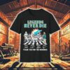 Legends Never Die Miami Dolphins Jim Langer Jake Scott Nick Buoniconti Don Shula Signatures Shirt