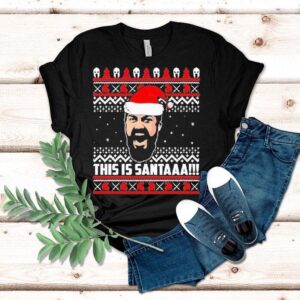 Leonidas This Is Santa Christmas Ugly Shirt