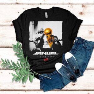 Leyenda Anuel Aa Campen Blanca Trophy Tshirt