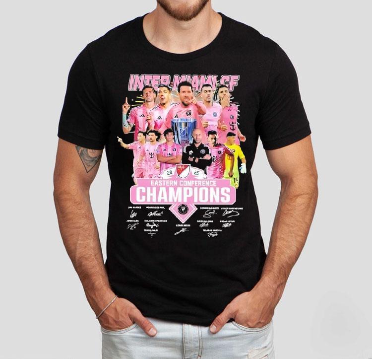 Lionel Mess Superstar Inter Miami Cf Eastern Conference Champions Shirt 4 Lionel Mess Superstar Inter Miami Cf Eastern Conference Champions Tshirt