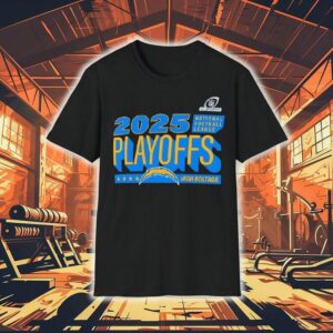 Los Angeles Chargers Nfl Playoffs High Boltage 2025 Shirt