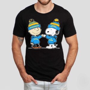 Los Angeles Chargers Snoopy And Charlie Brown Best Friends Shirt