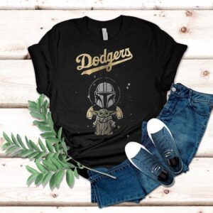 Los Angeles Dodgers X Mandalorian Grogu This Is The Way Shirt Los Angeles Dodgers X Mandalorian Grogu This Is The Way Shirt