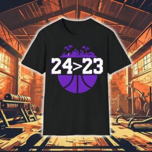 Los Angeles Lakers 24 – 23 City Skyline Shirt