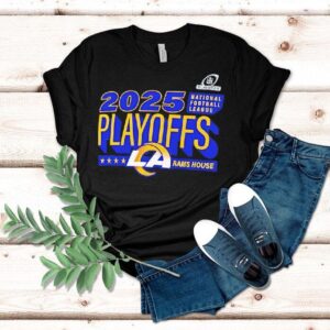 Los Angeles Rams Charcoal 2025 Nfl Playoffs Ready Shirt Los Angeles Rams Charcoal 2025 Nfl Playoffs Ready Shirt