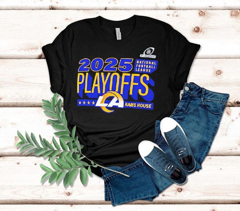 Los Angeles Rams Charcoal 2025 Nfl Playoffs Ready Shirt 4 Los Angeles Rams Charcoal Nfl Playoffs Ready Tshirt