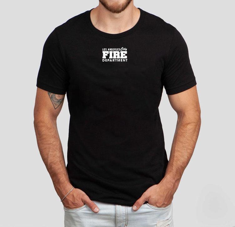 Los Angeles Rams Los Angeles City Fire Department Text Shirt 4 Los Angeles Rams Los Angeles City Fire Department Tex Tshirt