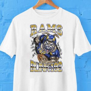 Los Angeles Rams X Blink-182 Mascot Shirt Los Angeles Rams X Blink-182 Mascot Shirt