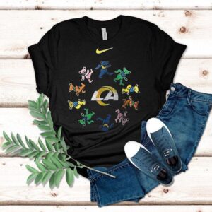 Los Angeles Rams X Grateful Dead For Life Logo Mascot Shirt