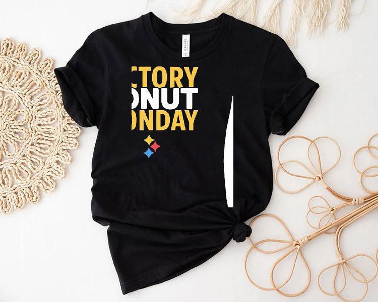 Max Starks Victory Donut Monday Pittsburgh Slers Logo Shirt 4 Max Starks Victory Donut Monday Pittsburgh Slers Logo Tshirt