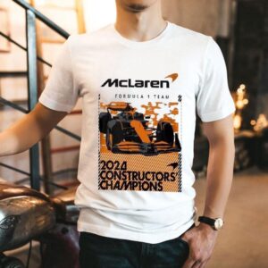 Mclaren F1 Team 2024 Constructors’ Cup Champion Last Lap Shirt
