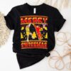 Merry Swishmas Lebron James And Santa Claus Shirt