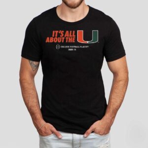 Miami Football 2025 Cfp It’s All About The U Shirt