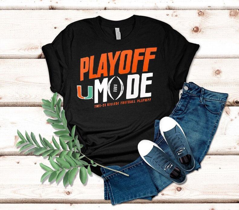Miami Hurricanes 2025-26 College Football Playoff Shirt 4 Miami Hurricanes College Football Playoff Tshirt