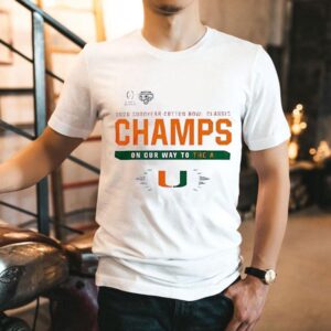 Miami Hurricanes Cfp 2026 Cotton Bowl Champions Classic Shirt