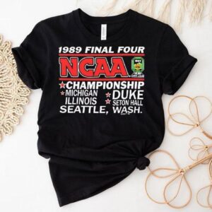 Michigan Wolverines And Illinois And Duke And Seton Hall Final Four Ncaa Championship Shirt