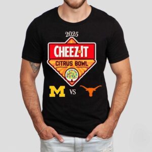 Michigan Wolverines Vs Texas Longhorns Football Cheez-it Citrus Bowl 2025 Shirt