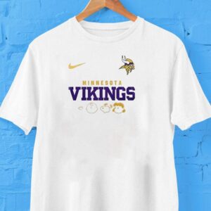 Minnesota Vikings X Peanuts Abbey Road Cartoon Shirt