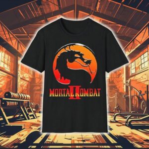 Mortal Kombat Klassic Dragon Logo Shirt