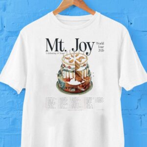 Mt Joy Celebrating 10 Years World Tour 2026 North America City Dates Shirt