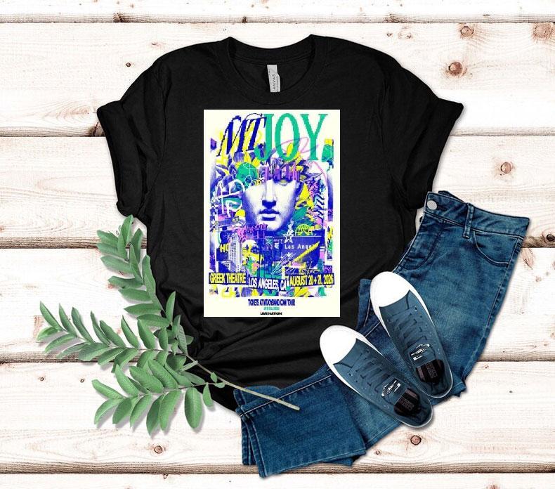 Mt. Joy Greek Theatre Los Angeles Ca Aug 20-21 2026 Shirt 4 Mt Joy Greek Theatre Los Angeles Ca Aug Tshirt