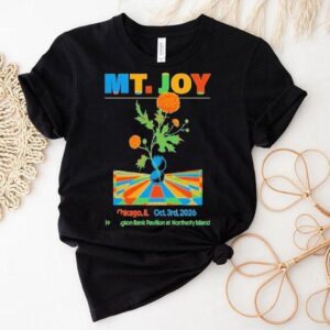 Mt. Joy Huntington Bank Pavilion At Northerly Island Chicago Il Oct 3 2026 Tour Shirt Mt. Joy Huntington Bank Pavilion At Northerly Island Chicago Il Oct 3 2026 Tour Shirt