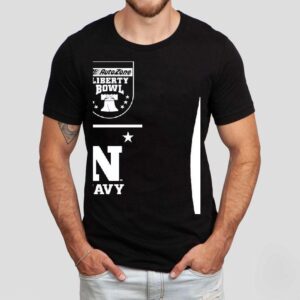 Navy Midshipmen Football Autozone Liberty Bowl Shirt