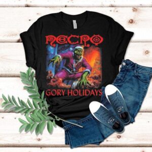 Necro Grinch Gory Holidays Shirt