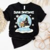 New Aesthetic Super Sometimes San Diego Snow Globe Christmas Holiday Shirt