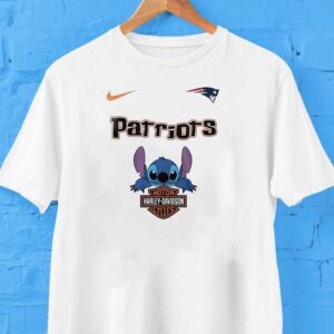 New England Patriots X Stitch Harley Davidson Shirt New England Patriots X Stitch Harley Davidson Shirt