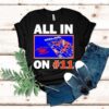 New York Knicks 2025 Cup Champions All In On 11 Shirt
