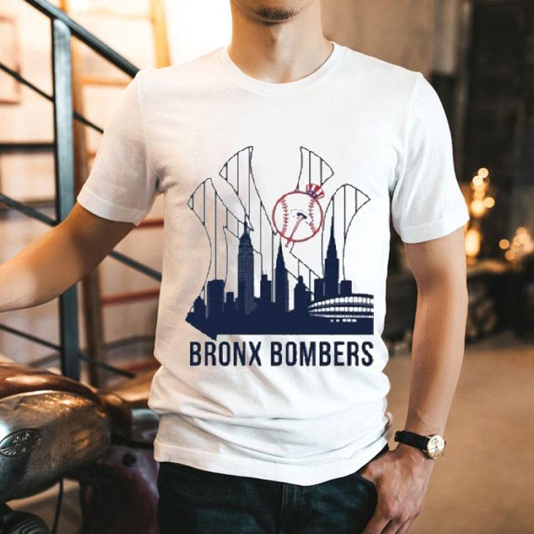 New York Yankees Bronx Bombers City Logo Shirt 2 New York Yankees Bronx Bombers City Logo Tshirt