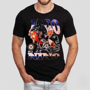 Nino Niederreiter 1000 Games Memories Shirt