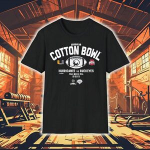 Ohio State Vs Miami 2025 Goodyear Cotton Bowl New Year’s Eve Shirt