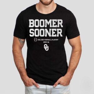 Oklahoma Football Boomer Sooner Cfp 2025 2026 Shirt