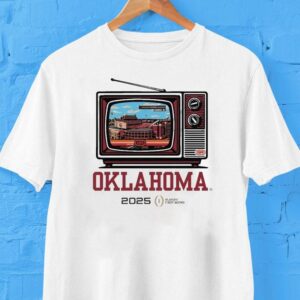 Oklahoma Sooners 2025 2026 Cfp Tv Stadium Shirt