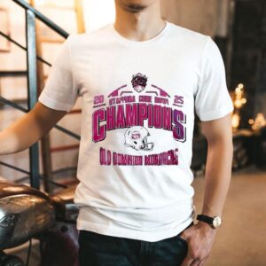 Old Dominion Monarchs Champions Staffdna Cure Bowl 2025 Championship Shirt
