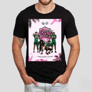 Old Dominion Monarchs Vs South Florida Bulls Matchup 2025 Staffdna Cure Bowl On December 17 2025 Shirt