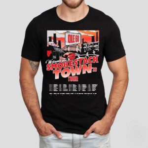 Ole 60 Welcome You To Smokestack Town 2026 Tour North American City Dates Shirt