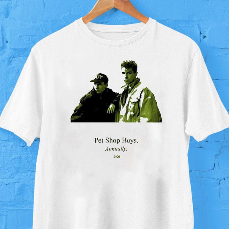 Pet Shop Boys Annually 2026 Shirt 2 Pet Shop Boys Annually Tshirt