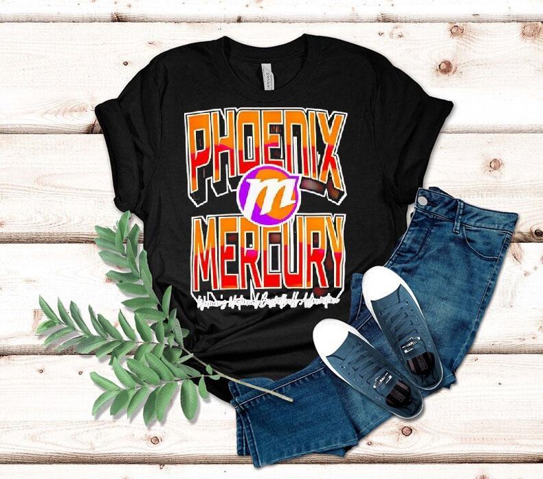 Phoenix Mercury Wnba Logo Mercury Shirt 4 Phoenix Mercury Wnba Logo Mercury Tshirt