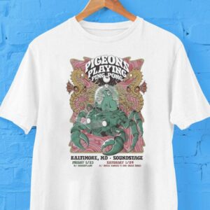 Pigeons Playing Ping Pong Baltimore Maryland Event At Soundstage On January 23 And 24 2026 Shirt