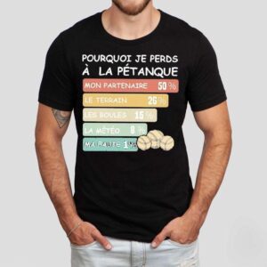 Pourquoi Je Perds A La Petanque Shirt