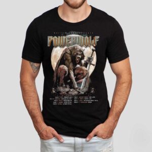 Powerwolf European Summer Tour 2025 Shirt