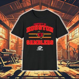 Property Of Houston Gamblers Shirt