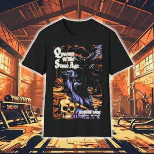 Queens Of The Stone Age Src Salata In Zagreb Hr Jul Crown Tshirt