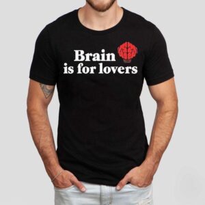 Red Brain Is For Lovers Shirt
