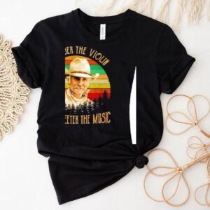 Robert Duvall The Older The Violin The Sweeter The Music Sunset Retro Tshirt