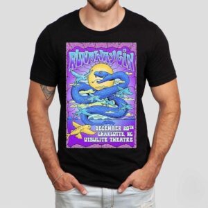 Runaway Gin At Visulite Theatre In Charlotte Nc On Dec Snake Fish Tshirt