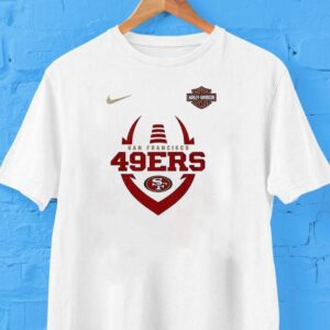 San Francisco 49ers X Peanuts Snoopy Harley Davidson Live To Ride Ride To Live Shirt